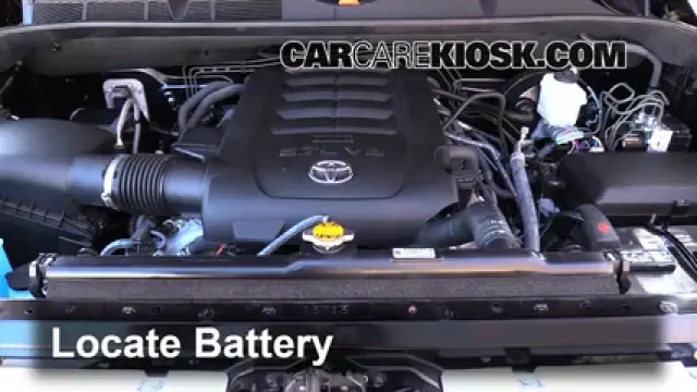 2015 Toyota Tundra Platinum 5.7L V8 Battery Jumpstart